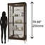 Sheena Lighted Curio Cabinet-73916024