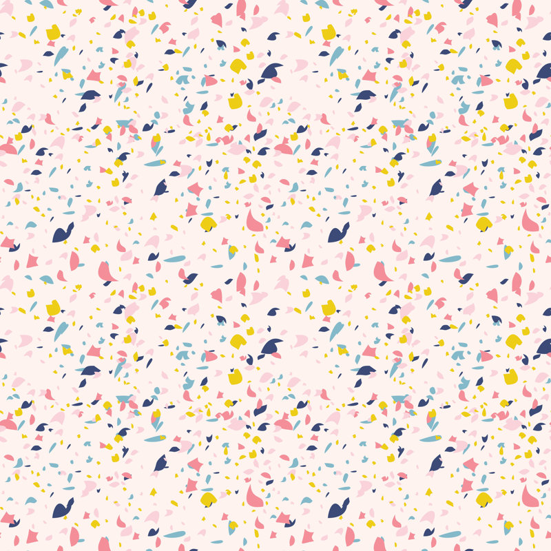 Rouleau de papier peint Confetti, L 16,67 po x l 25 po