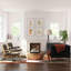 Off Balance Area Rug in Orange/Black/Gray/Blue-48851629