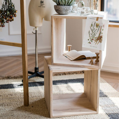 Daresha Solid Wood End Table