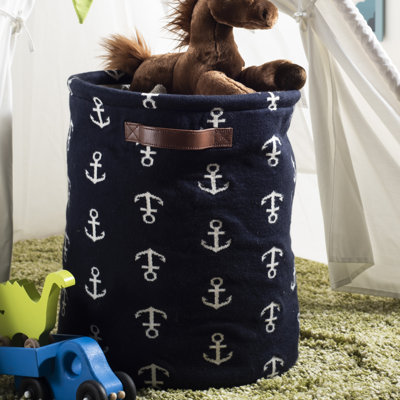Panier de rangement en tissu Anchor