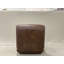 Chaise d'appoint Carlyle, cuir vieilli whisky