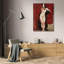 "Debout nu universitaire" par William Etty - Art mural sur toile tendue avec châssis-555794262