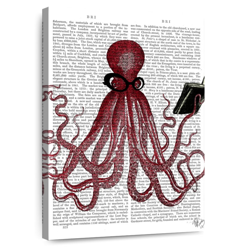 Brampt Intelligent Octopus, 48" H x 32" W