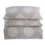 Modern & Contemporary Linen Percale Damask Duvet Cover-2096953595