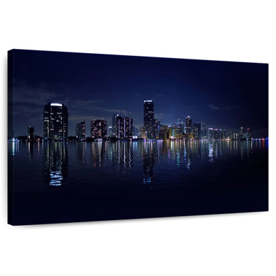 Marchelle, lumières du paysage urbain de Miami