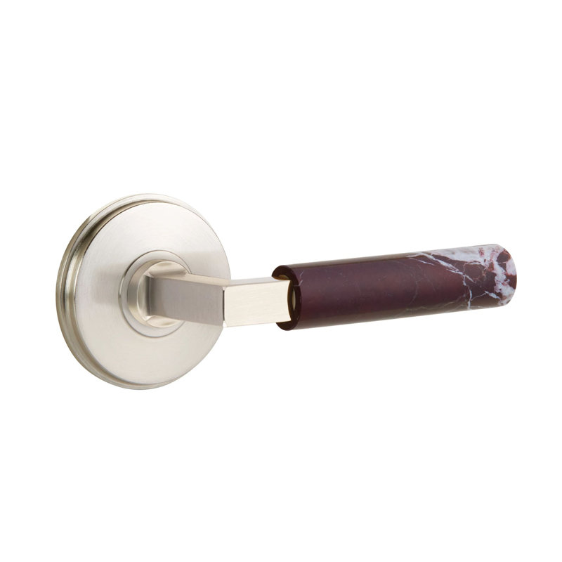 Privacy Door Lever, Satin Nickel