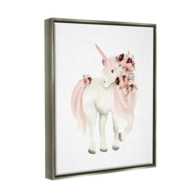«Unicorn» par Studio Q - reproduction sur toile flottante
