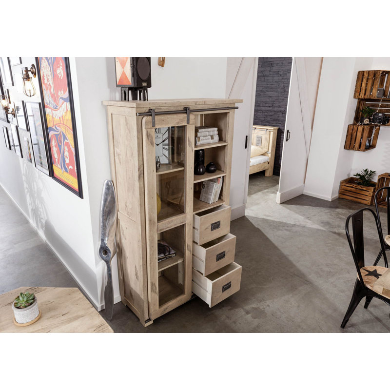 Display Cabinet, Whitewash lacquered