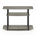 French Oak Grey/Black Round Tubes