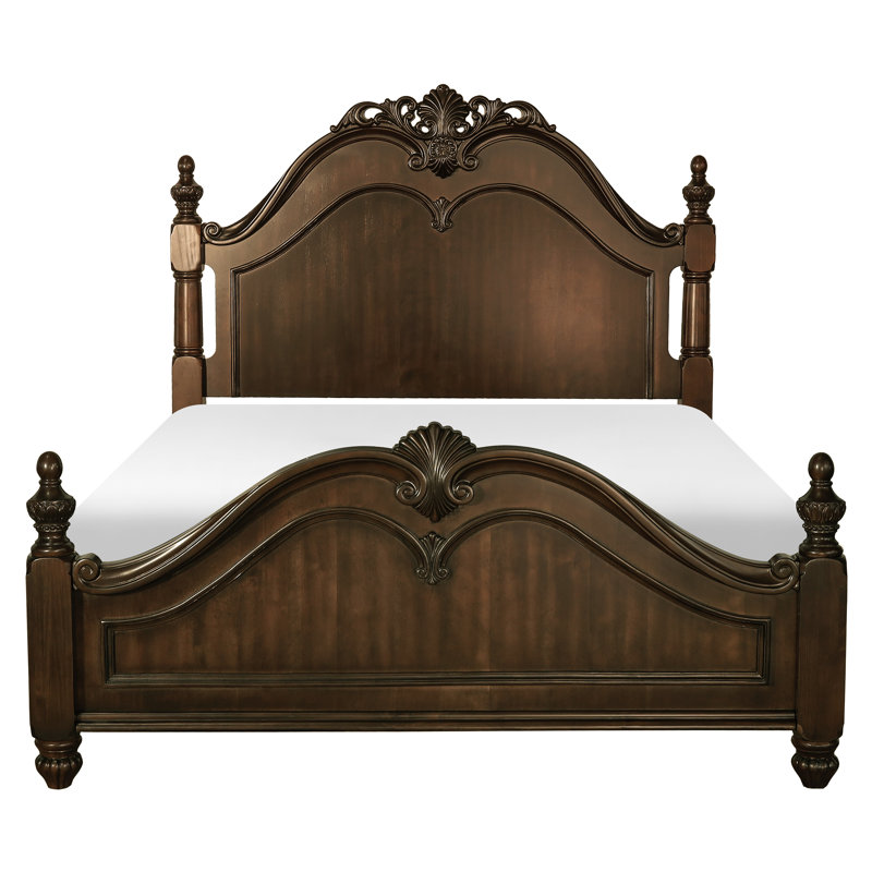 Aralda Wingback Bed, Queen