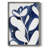 Blue Eucalyptus II - Matted and Framed Under Acrylic Glass, Large Living Room Wall Art-1594089682-1594089687-1594089690