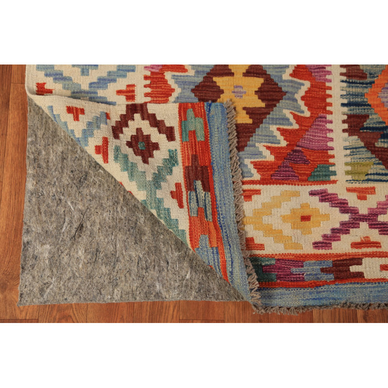 Tapis oriental en laine Kilim 8 x 12