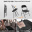 Ensemble de chaises pliantes rembourrées Merieme