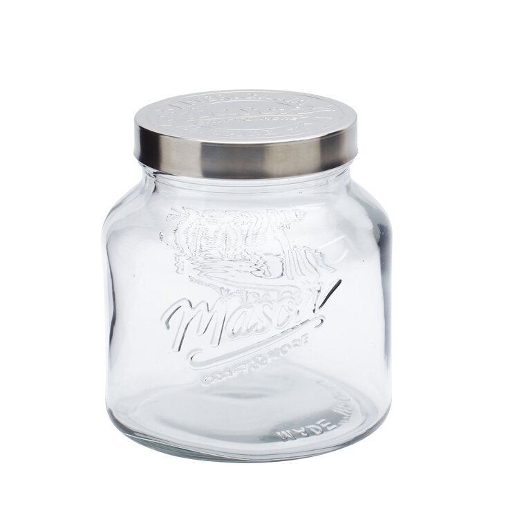 Mason Craft & More Vintage Storage Jars 3.2 qt. Canning Jar
