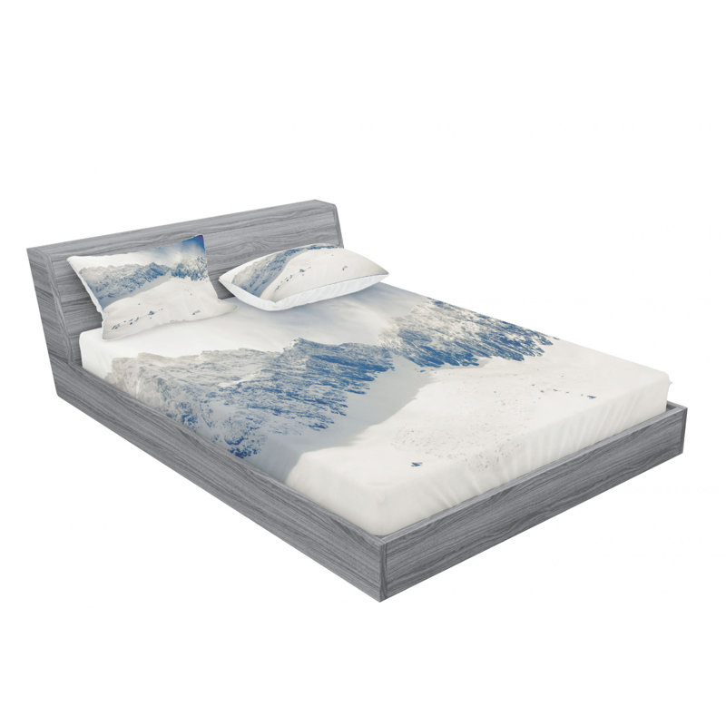 Microfiber Sheet Set, Full Sheet Set with Fitted Sheet