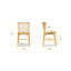 Chaise en bois Ligna-1481689127
