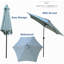 Parasol de marché 108 po Seham-911483348