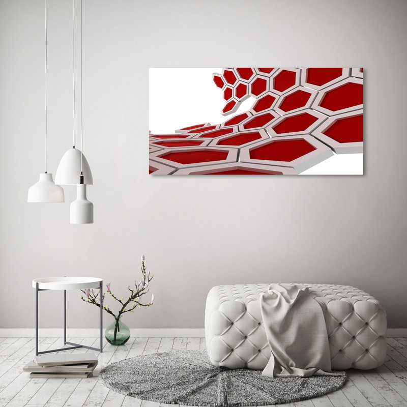 3D Abstraction - Wrapped Canvas Print
