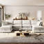 Large With Double-layer Cushions And Functional Storage Design 6 Cushion