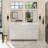 Josilyn Mid-Century Modern Chic Metal Rounded Wall Mirrors-244575103-245441762