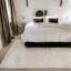 Damière tissée à la main recyclée et tissée à la main P.E.T. Tapis crème-42520309