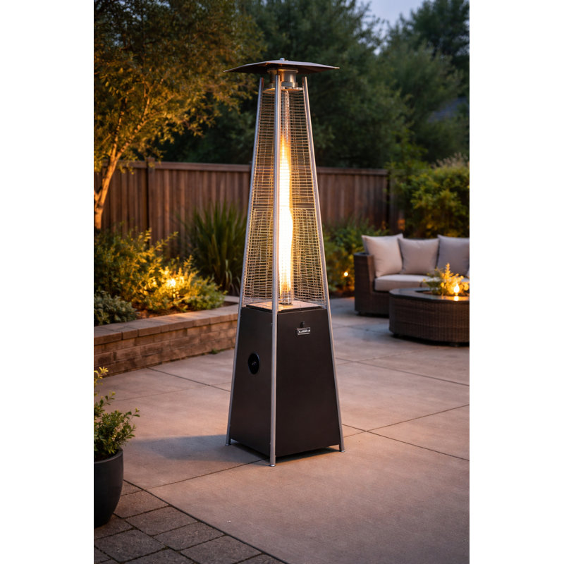 Chaufferette d'extérieur Apex Flame, moka