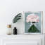 «Pink Pastel Rose Floral Bouquet», cadre flottant, impression sur papier-68785191-68785193