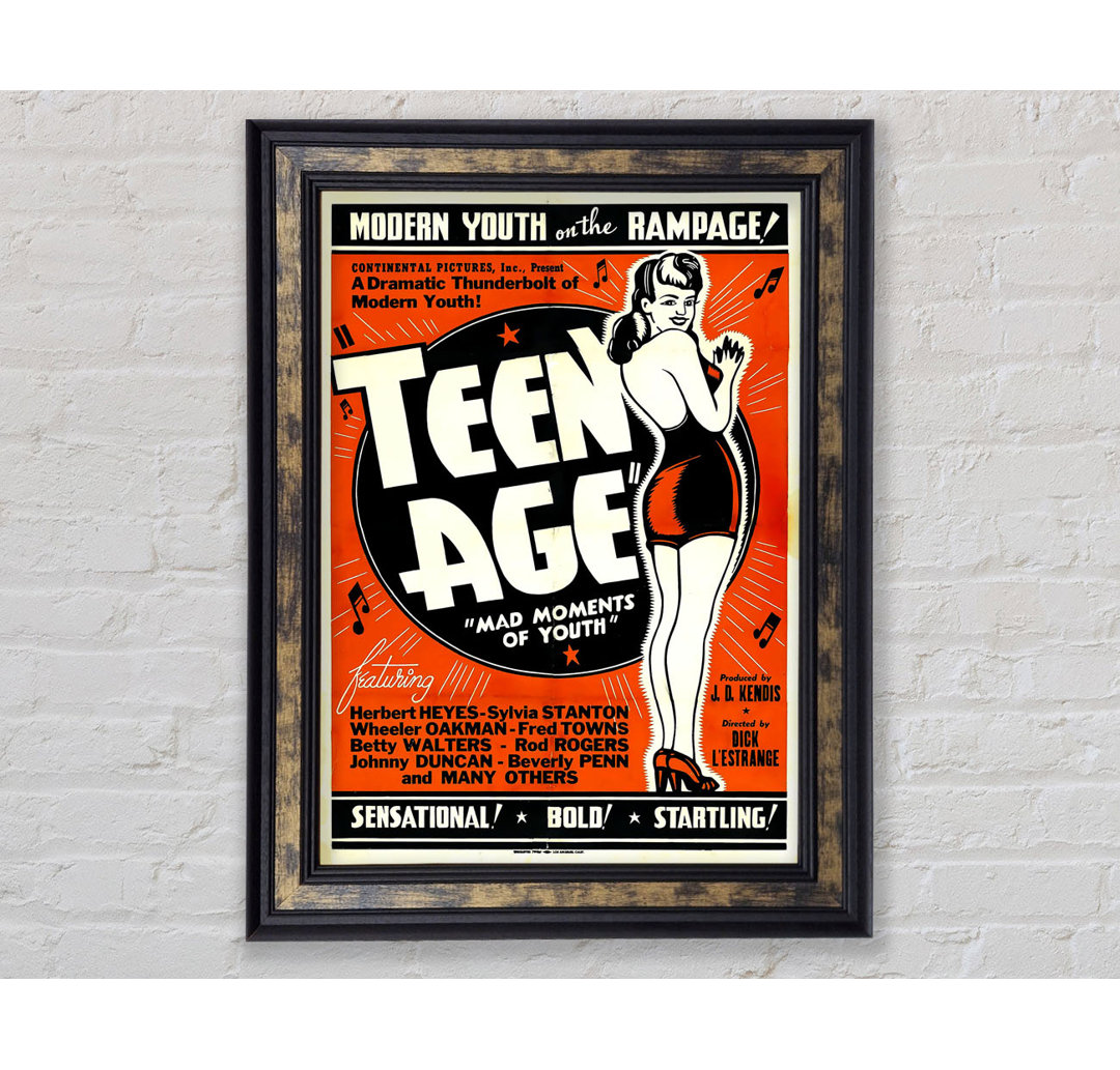 Teen Age 1944 Poster 1 - Druck