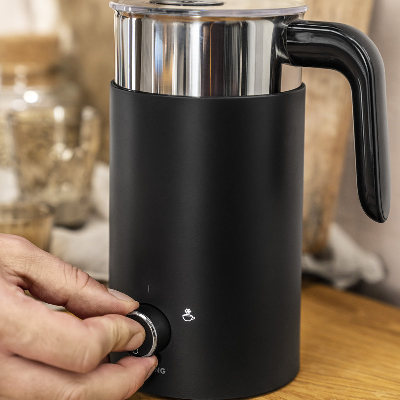 ZWILLING Enfinigy Milk Frother, Black Matte