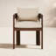 Jackson Teak Patio Dining Armchair with Cushion-935753036