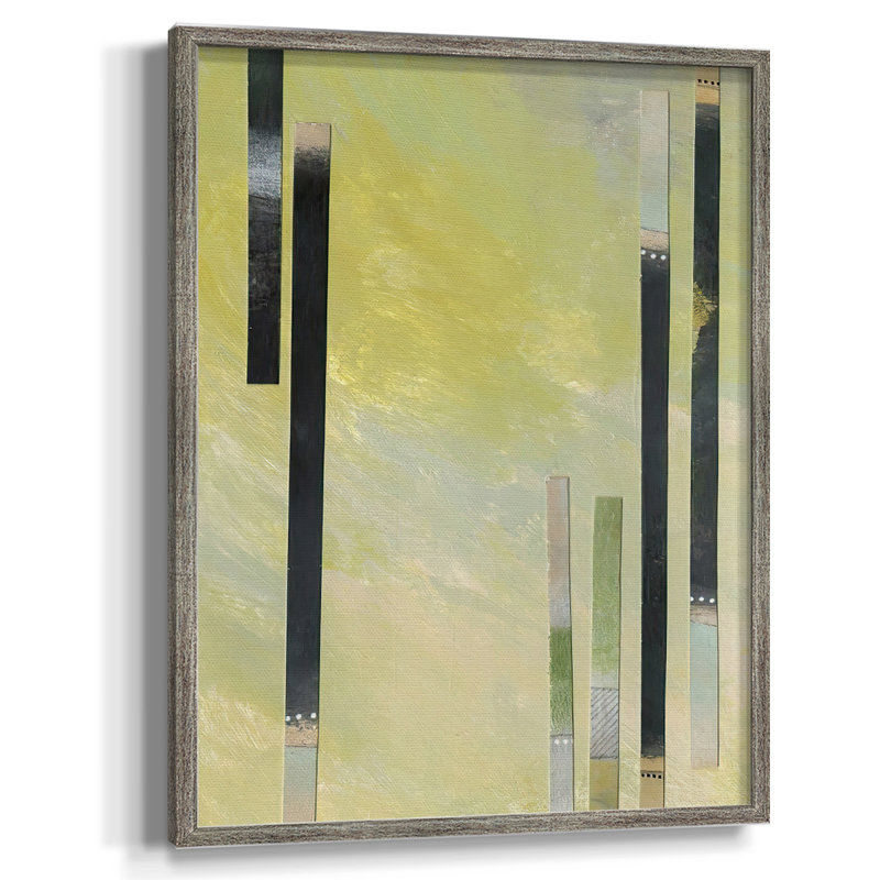 Neutral Assemblage I, reproduction encadrée - bois massif, H 15 po x l 12 po