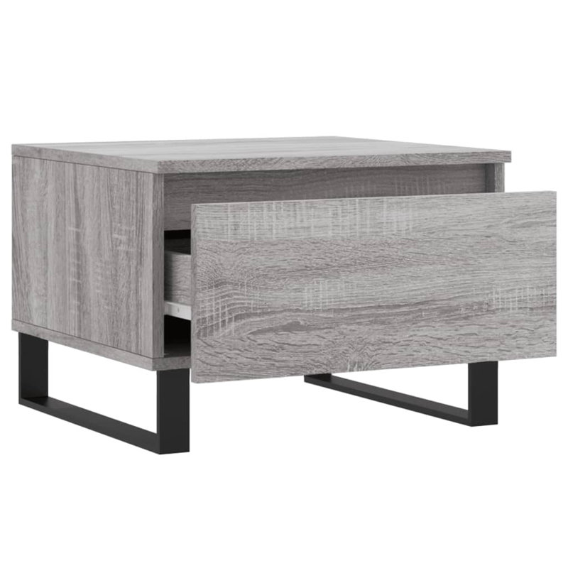 Coffee Table with Storage, Grey Sonoma