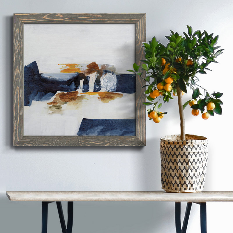 Toile encadrée Going Home II-Premium - prête à être accrochée, Encadré gris, H 34,5 po x l 34,5 po x P 1 po