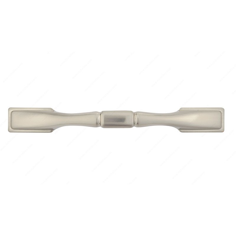 Poignée arche 3 po Expression, Nickel brossé