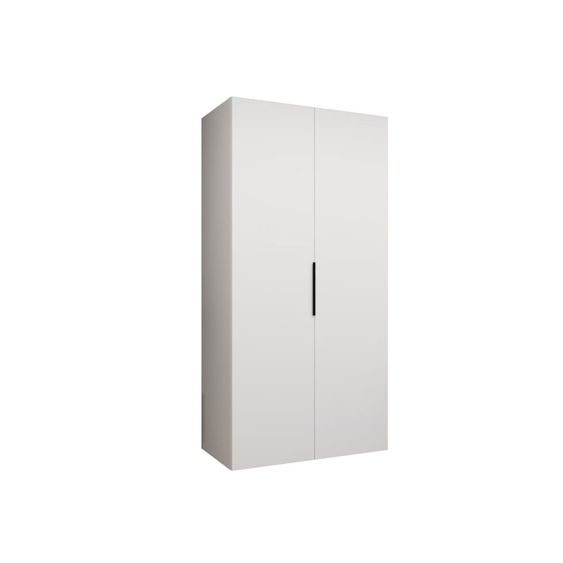 Manufactured Wood Wardrobe, White