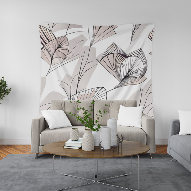 Tapisserie murale, H 80 po x l 68 po