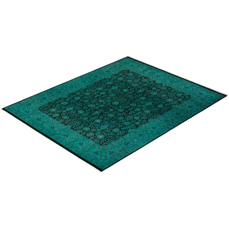Yitzel One-of-a-Kind 8' 2" X 10' 1" Hand Knotted Area Rug