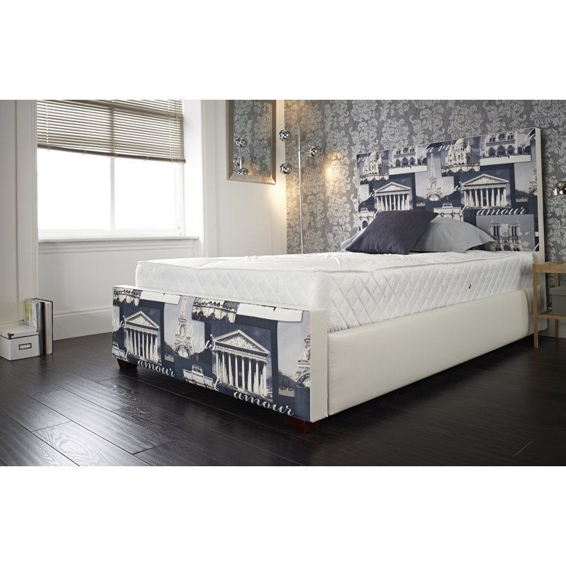 Resnick Upholstered Bed, Single (3')