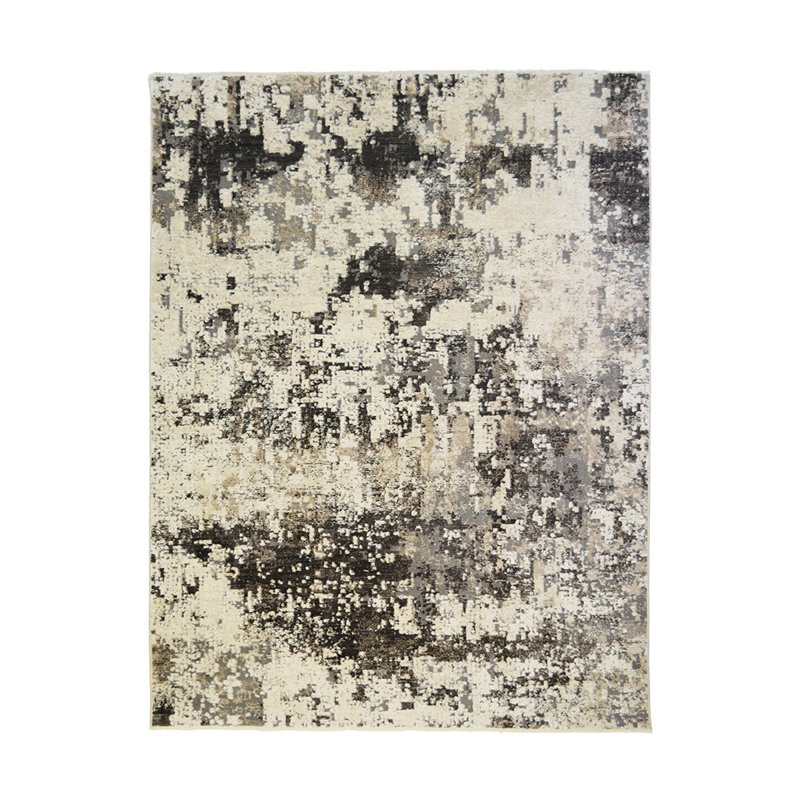 Tapis rectangulaire Clida, Rectangle 7 pi 8 po x 9 pi 8 po