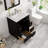 Yena 24"W x 22"D Bathroom Vanity with Undermount Porcelain Sink-704127440-704127454
