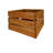 Pine Square Storage Display Box Set Of 3