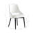 Hickson Leatherette Dining Chair with Metal Legs-572007571-571486215