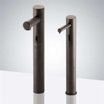 Robinet automatique à capteur de mouvement et distributeur de savon Fontana