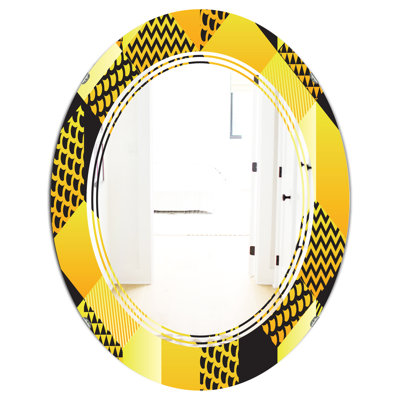 Miroir mural Hexagon