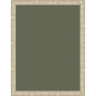 Tableau d'affichage encadré en tissu, tableau d'affichage en bois flotté olive 20 x 26 pour l'organisation murale