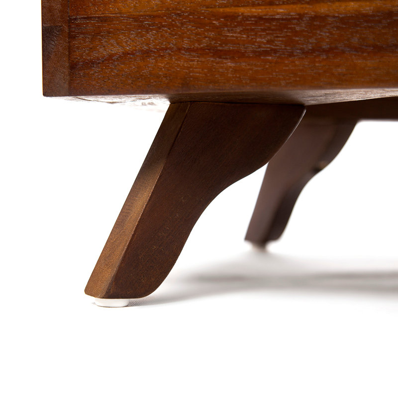 SOLID WOOD DOG BED