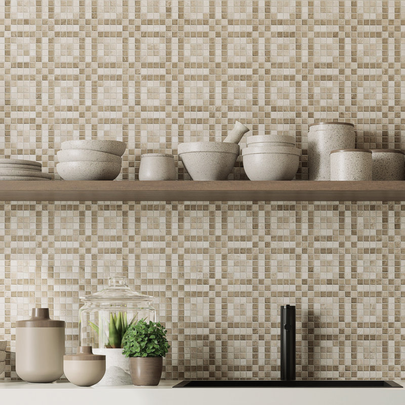 Carreau de porcelaine pour plancher et mur 23-1 / 2 po x 23-1 / 2 Echoes