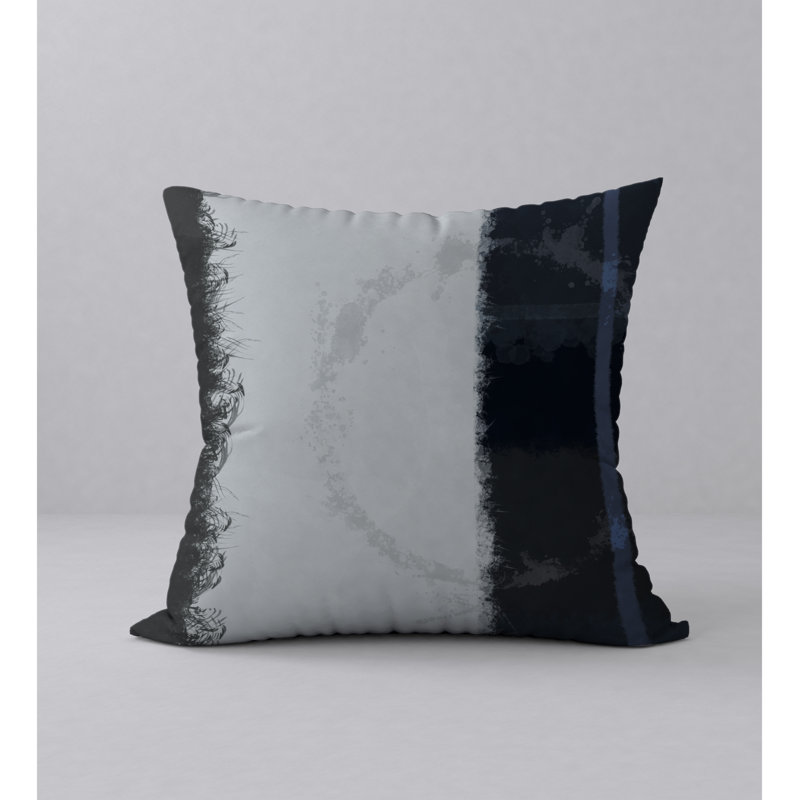 Reversible Throw Pillow, 24" H x 24" W