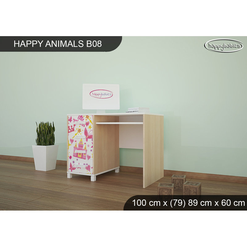 100cm Writing Desk, Oak